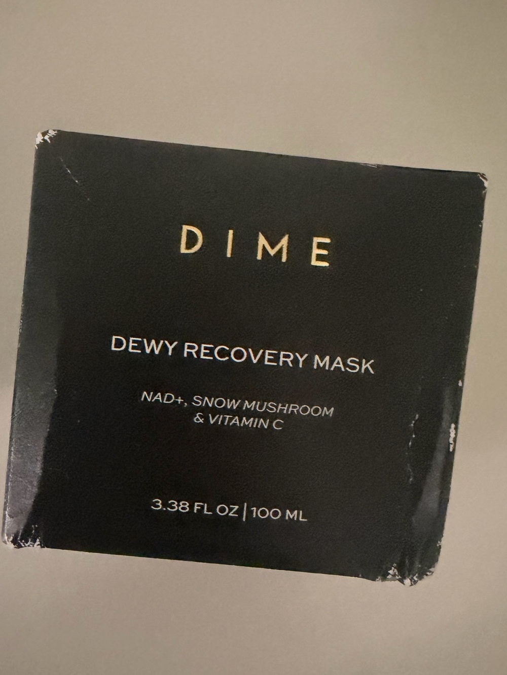 DIME Dewy Recovery Mask — Black